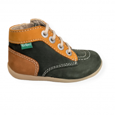 KICKERS 859966-10 202  ΧΑΚΙ-ΚΙΤΡΙΝΟ